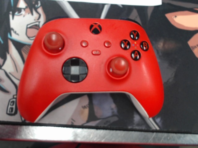 Manette xbox rouge