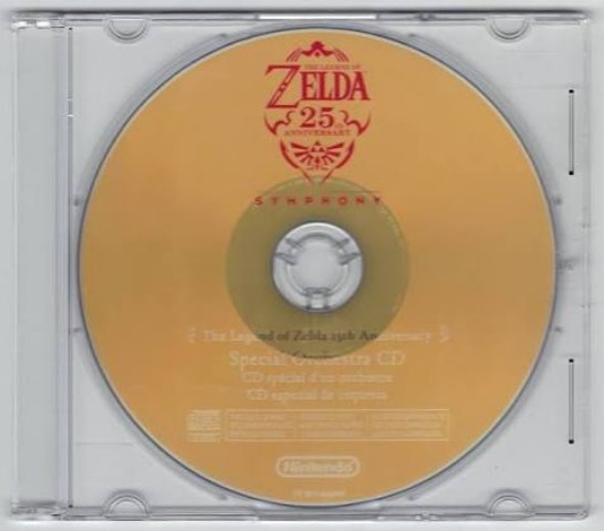 The legend of zelda cd orquesta only