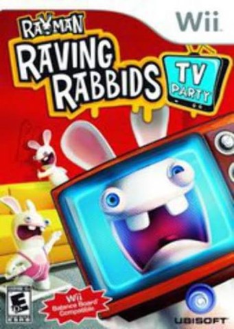 Raving rabbids tv party wii