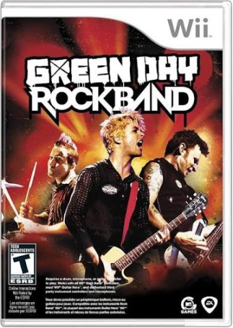 Rock band green day wii