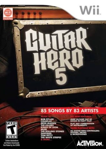 Guitar hero 5 wii