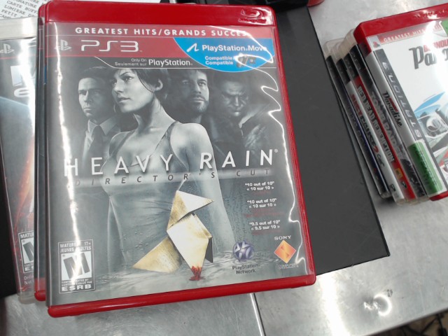 Heavy rain director's cut jeu playstatio