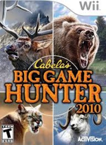 Cabelas big game hunter 2010 wii
