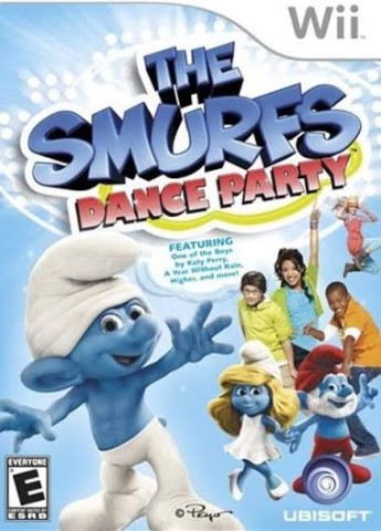 Smurfs dance party wii