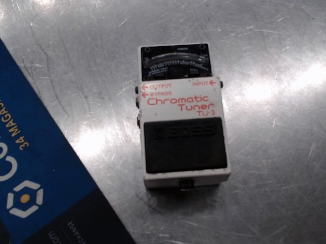Boss chromatic tuner tu-3