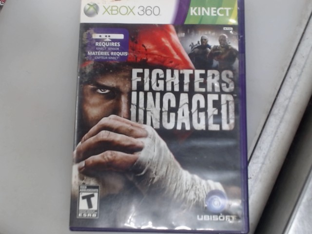 Fighter incaged