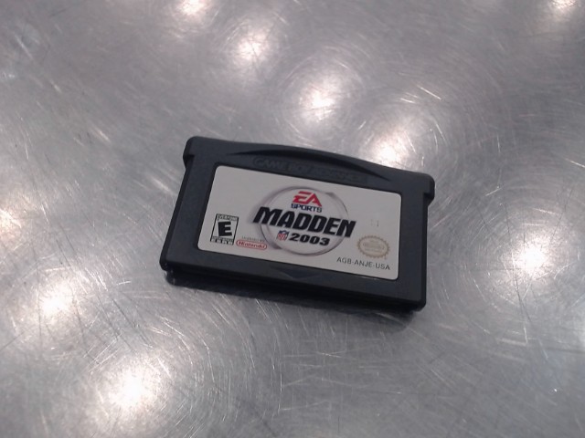Madden 2003