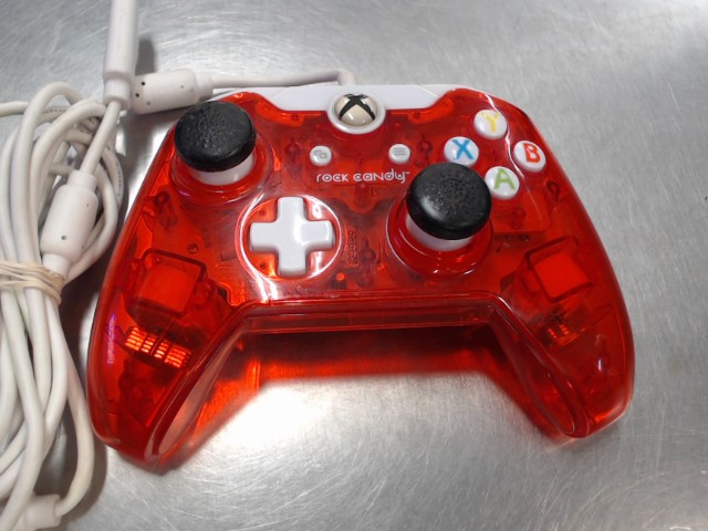Manette xbox rouge