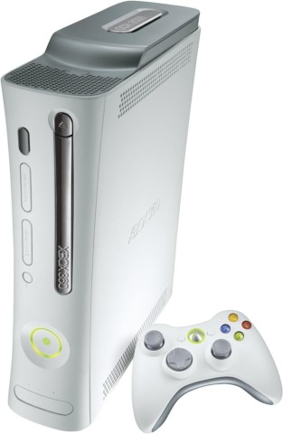 Xbox 360 with controller + 2 games