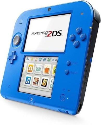Nintendo 2 ds bleu electrique