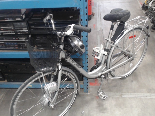 Velo electrique+clef+chargeur