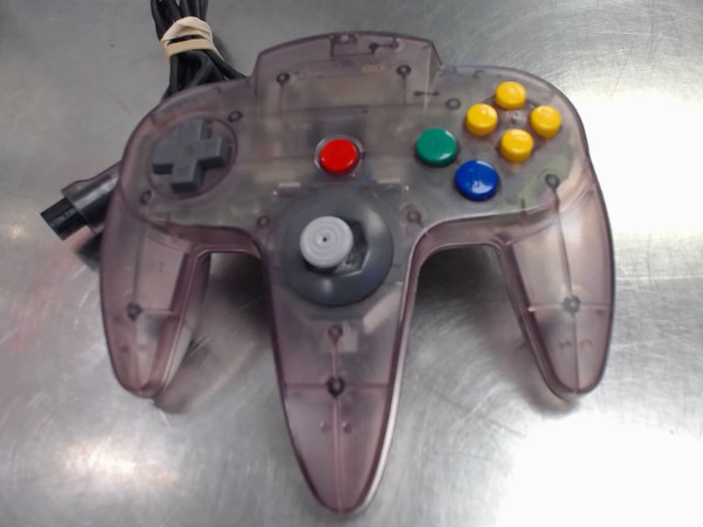 Manette atomic purple n64