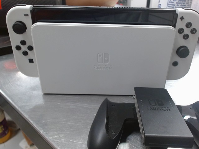 Switch oled av base et manette holder
