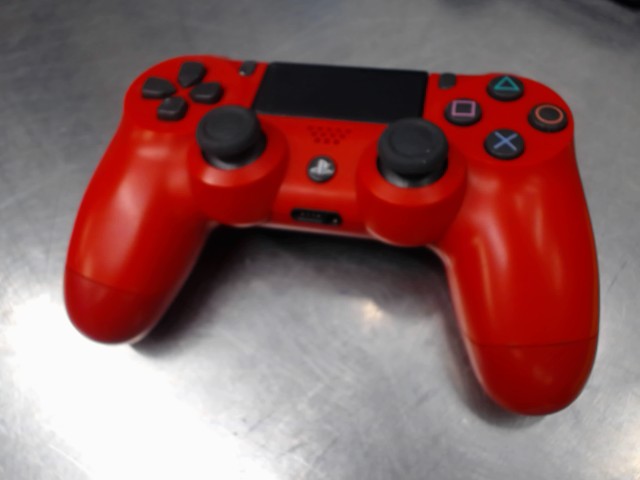 Manette ps4 rouge sans fil