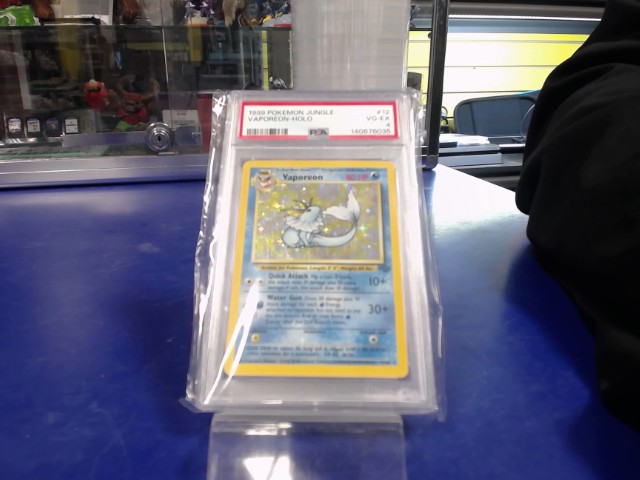 1999 vaporeon jungle holo psa 4