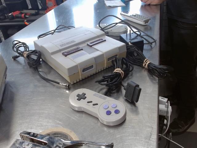 Console super nintendo + acc