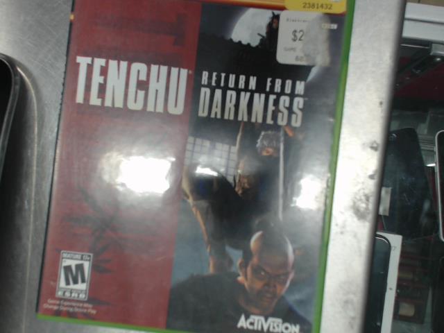 Tenchu return from darkness