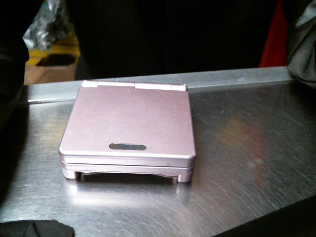 Gameboy advance sp scratched