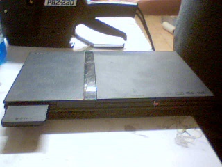 Sony ps2 slim with cables and one contro