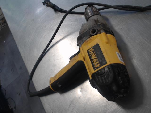 Spade handle drill a fil dewalt