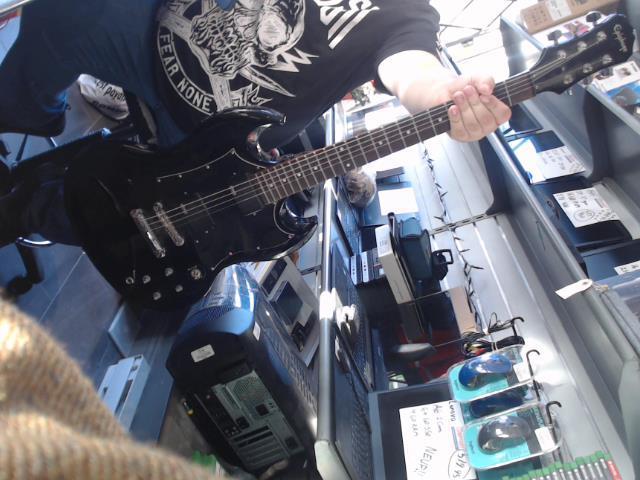 Epiphone sg satin rouge