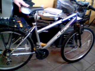 Velo montagne suspension avant