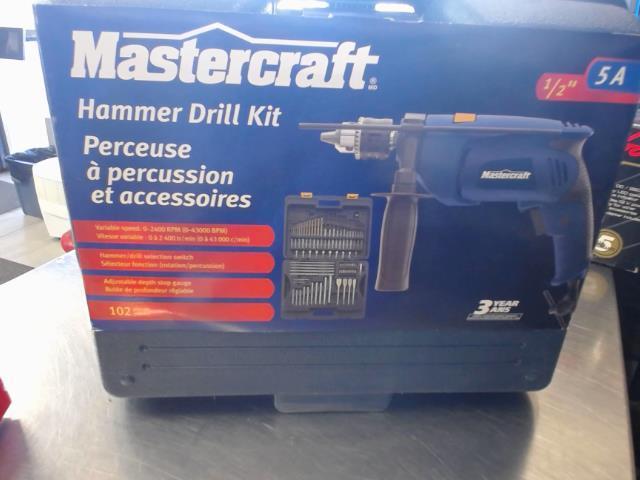 Hammer drill+102 pce bit
