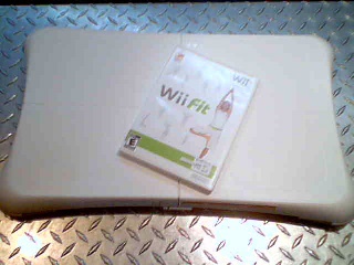 Wii fit+revetement rose