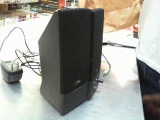 Stand a double moniteur noire