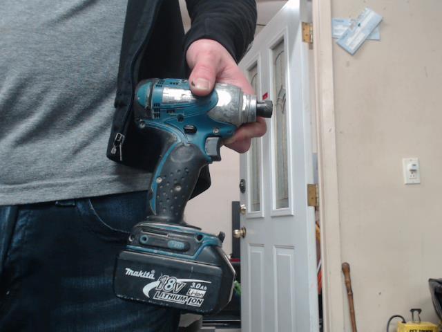 Impact 18 volt blanc no acc