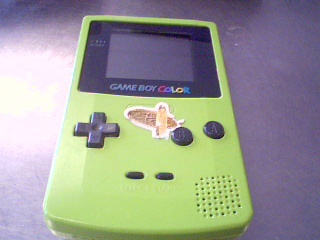 Nintendo game boy color purple