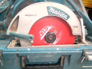 Scie ronde electrique 7-1/4''