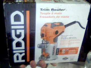 Ridgid 5.5 amp corded compact router