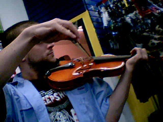 Ukulele avec dessin chretien