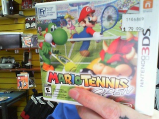 Mario tennis open