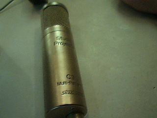 Set de microphone avec pop filter et sta
