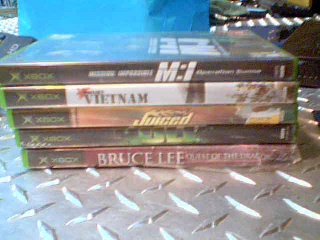 Lot de 5 jeux xbox
