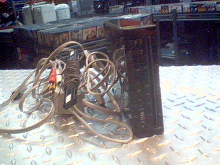 Nintendo wii noir+cables et controllers