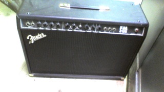 Ampli de guitare noire