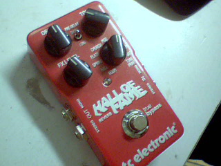 Tc electronic hall of fame reverb pedal