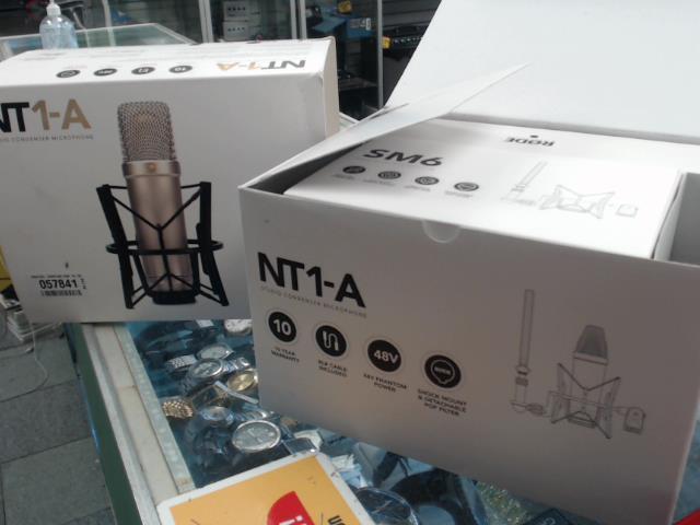 Microphone xlr avec pop filter