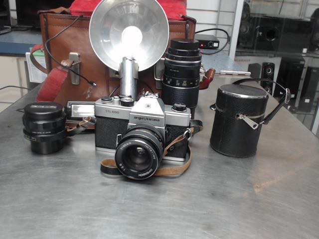 Camera argus/cosina avec lentille et bat