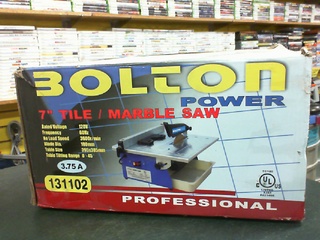7 inch tile/marble table saw 120v 3.75ah