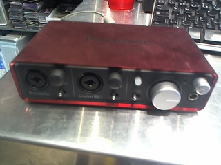 Gen3 focusrite scarlet audio card