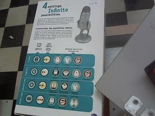 Blue yeti microphone