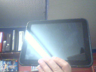 Tablette dans etui