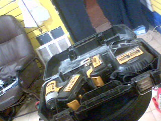 Impact dewalt banged up