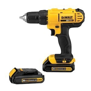 Drill dewalt+batt 1ah+ch