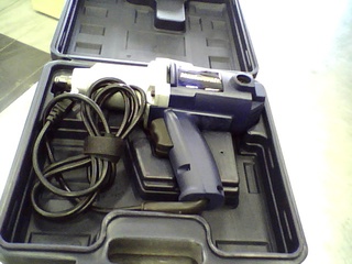 Impact wrench wired mastercraft bleue