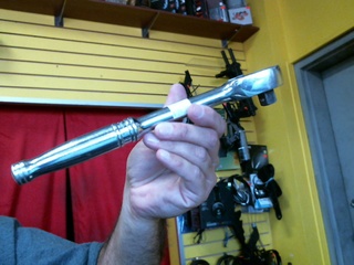 Ratchet snap on